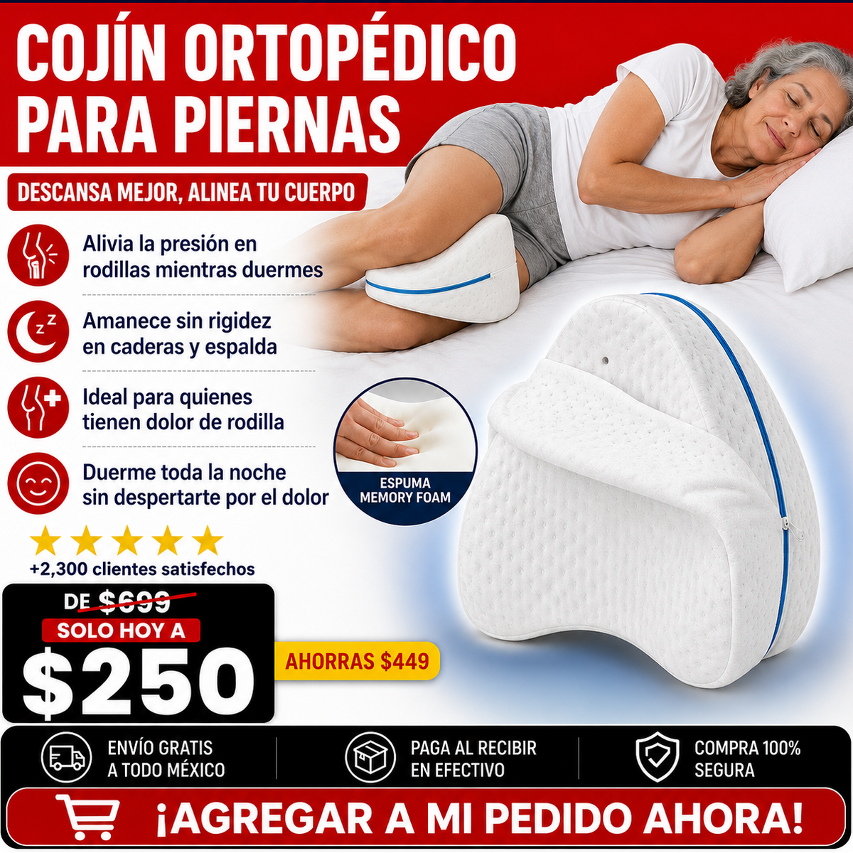 Cojín ortopédico