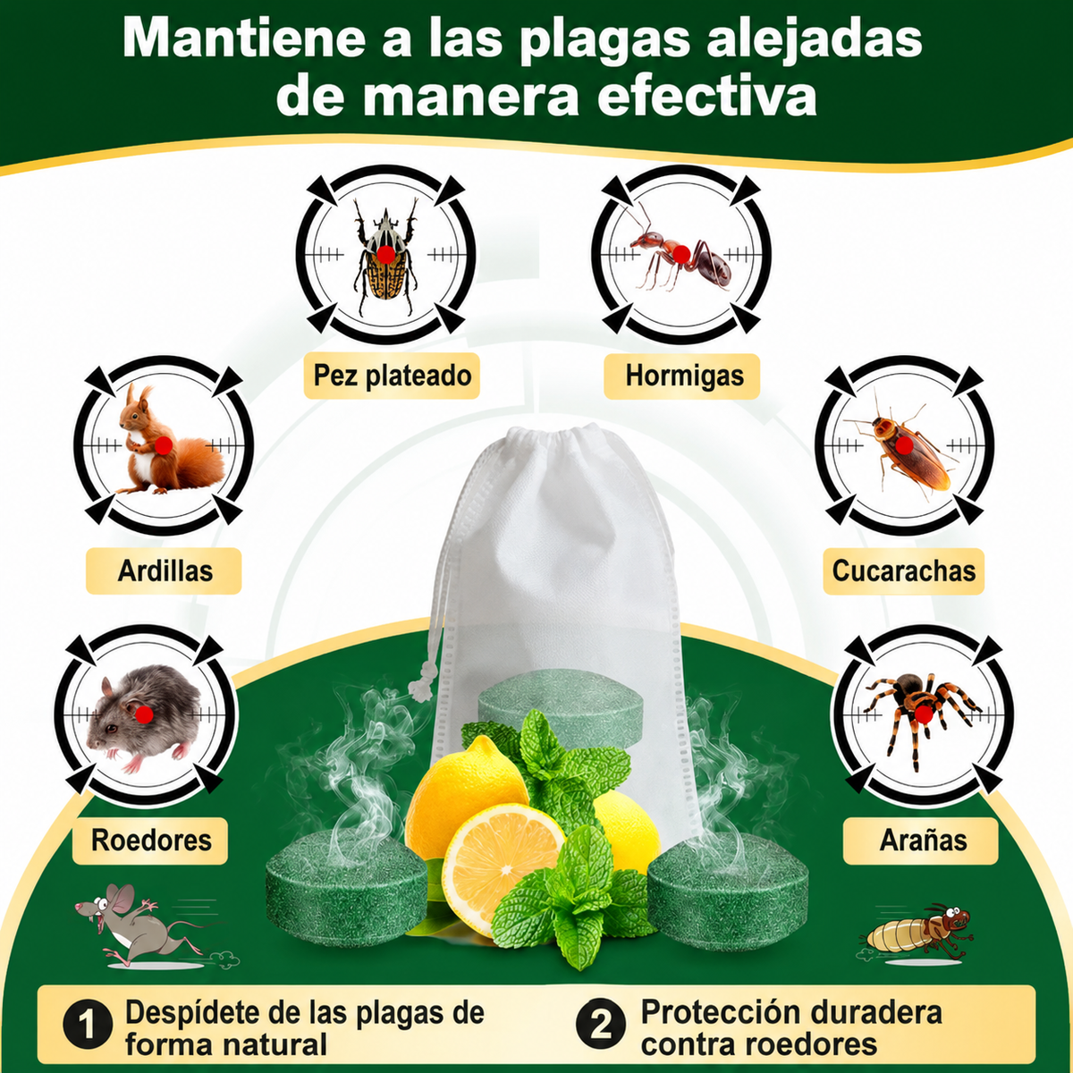 🐀 RATMEX™ 🛡️ Repelente Protector contra Ratas y Roedores 🚫🐭