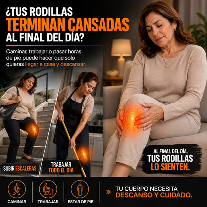 Rodillera TermoRelax -Masaje + Calor Terapéutico🦵🦵
