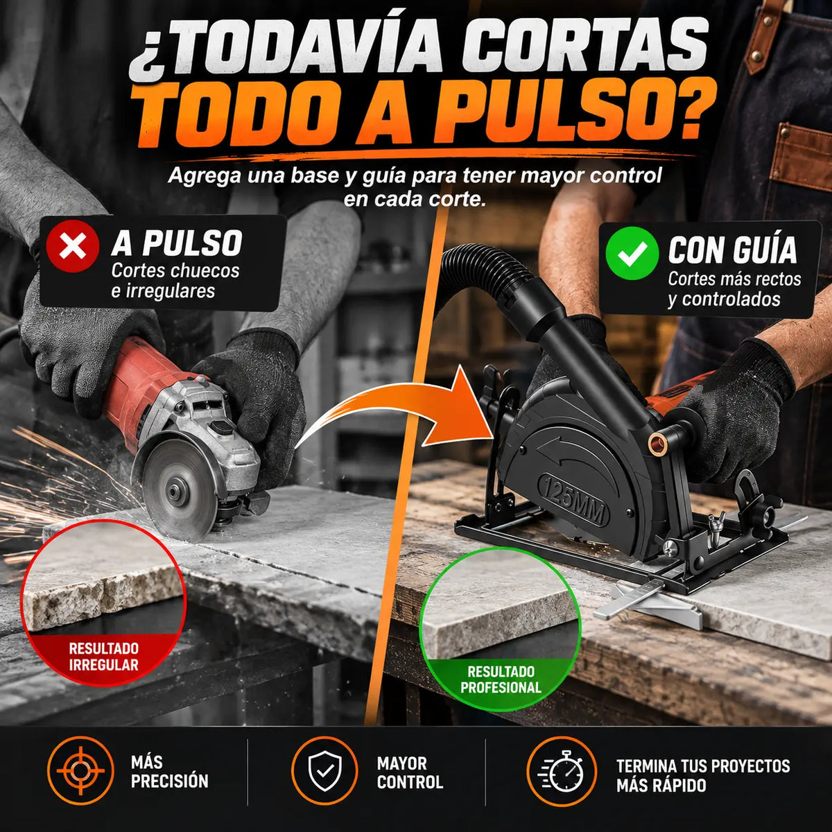 CutPro-Adaptador Para Amoladora Angular