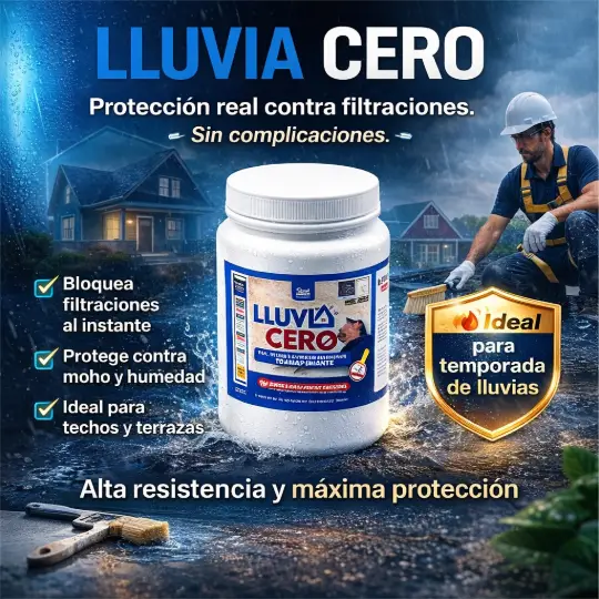 💧🚫 ADIÓS A LAS FILTRACIONES Y GOTERAS 🚫💧LLUVIA CERO