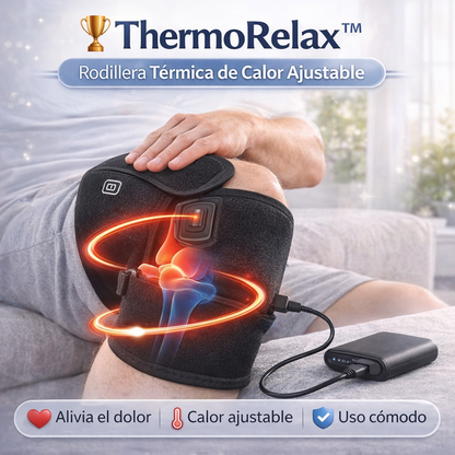 🏆 ThermoRelax –Rodillera Térmica de Calor ( 2 x 1  SOLO HOY)
