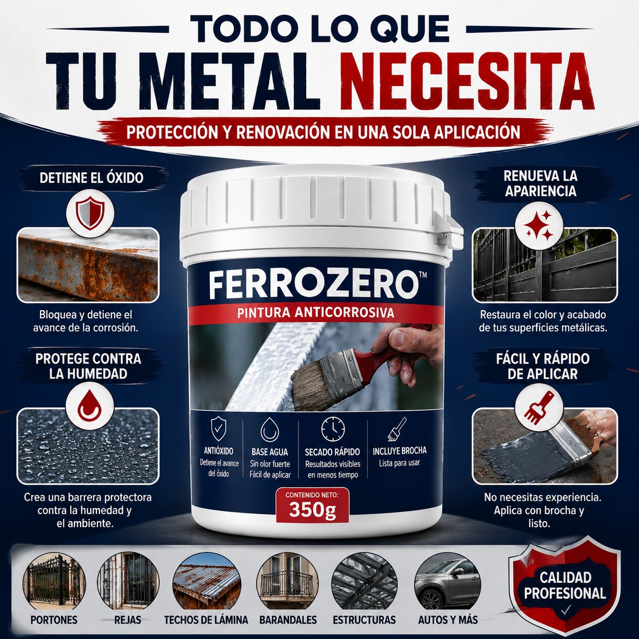 Pintura De Antioxido Anticorrosiva