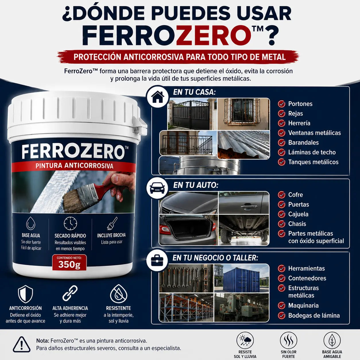 Pintura De Antioxido Anticorrosiva