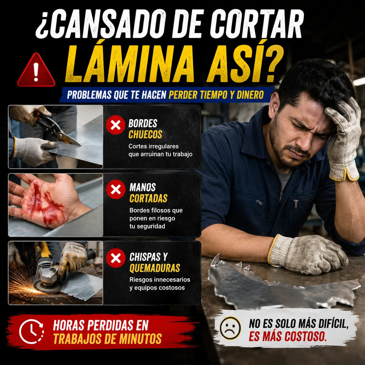Cortador de Metal Pro