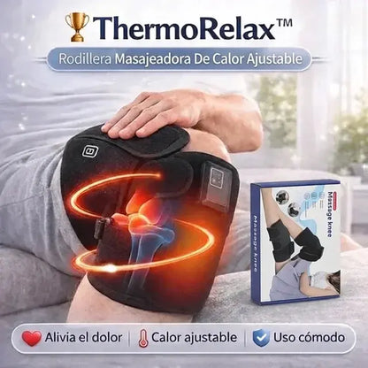 🦵 Rodillera TermoRelax (Masaje + Calor Terapéutico)